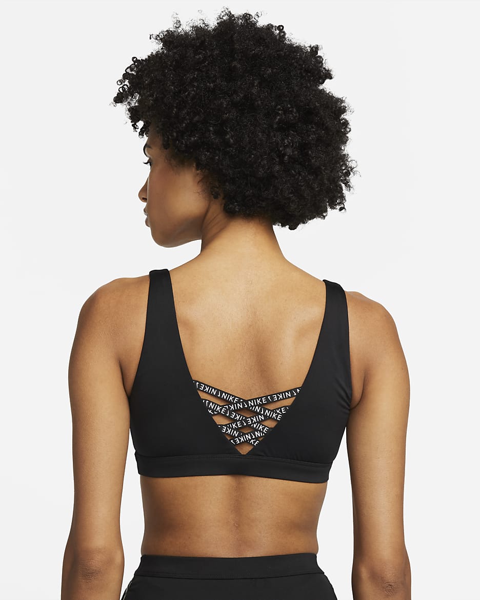 Nike Sneakerkini Women S Scoop Neck Bikini Top Nike Uk